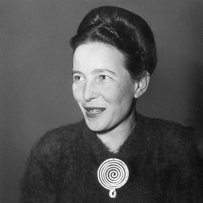 Simone de Beauvoir foi um dos grandes nomes da 2ª onda do feminismo