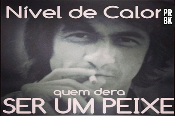 Todo mundo do Whatsapp vai querer morar no fundo do mar com este calor