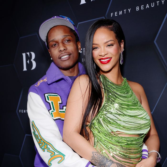 Rihanna está grávida de seu primeiro filho com o rapper A$AP Rocky