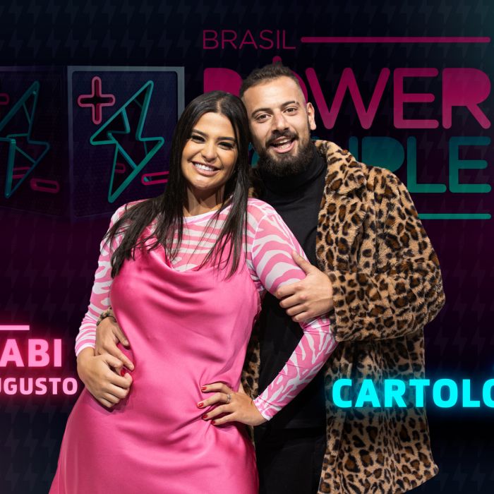 Cartolouco e Gabi Augusto estarão no &quot;Power Couple Brasil 6&quot;