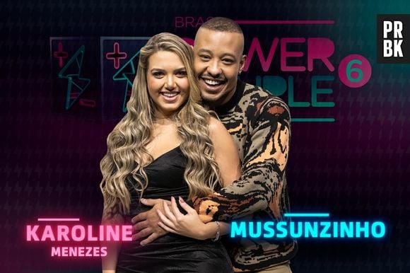 Mussunzinho e Karoline Menezes estarão no "Power Couple Brasil 6"