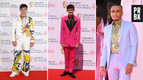 Homens variaram nos looks para o BAFTA 2022