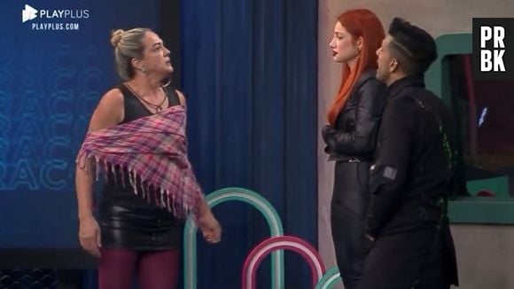 "Power Couple": Andréia ataca Brenda e fala sobre uso de ansiolítico