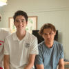 "O Verão Que Mudou Minha Vida": os três meninos protagonistas da série, Jeremiah (Gavin Casalegno), Steven (Sean Kaufman) e Conrad (Christopher Briney) têm uma relação muito bem construída