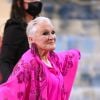 A atriz Glenn Close também foi com look monocromático rosa