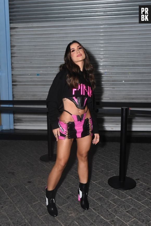 Bianca Andrade foi com look mais esportivo em aniversário de Luísa Sonza