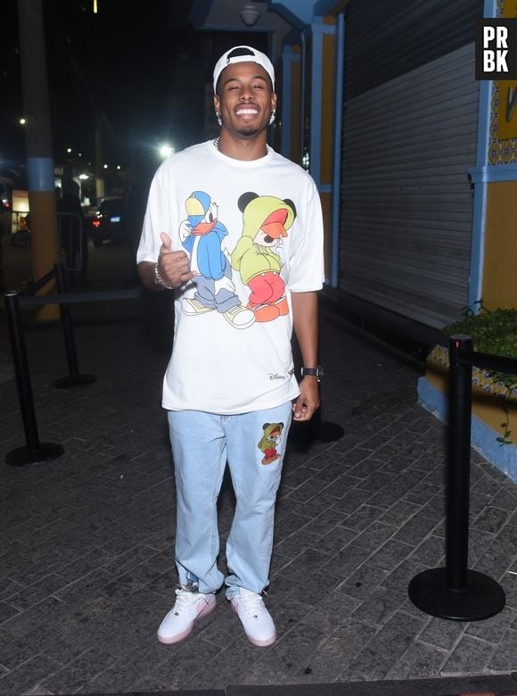 Luísa Sonza: Paulo André foi um dos presentes na festa