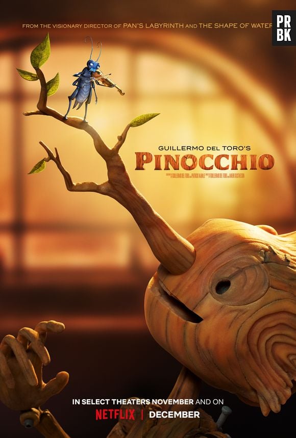 "Pinóquio", de Guillermo Del Toro, chega à Netflix em 9 de dezembro 
