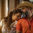 Maria Bruaca e Alcides estão juntos em "Pantanal"