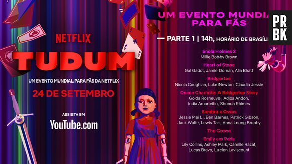 Tudum: Netflix revela programação completa do evento e adianta as novidades que serão divulgadas