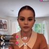 Selena Gomez faz live no TikTok e manda recado para fãs