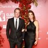 Rande Gerber and Cindy Crawford também priorizaram o preto no evento