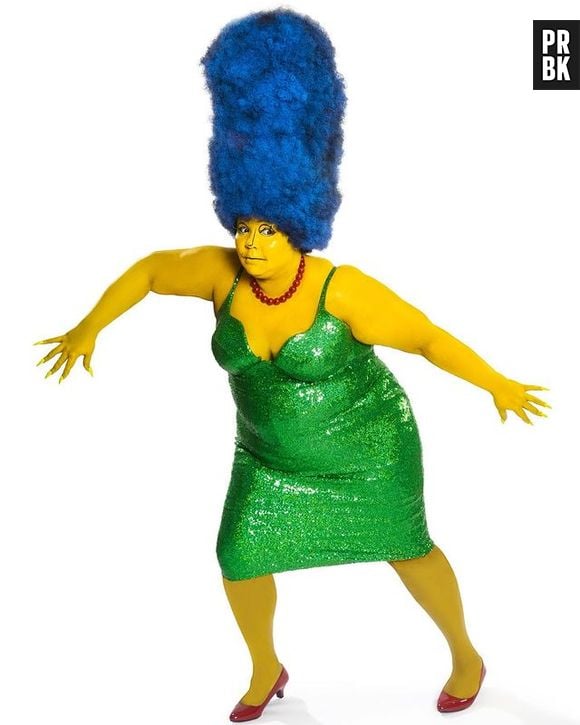 Lizzo arrasou como Marge Simpson no Halloween 2022