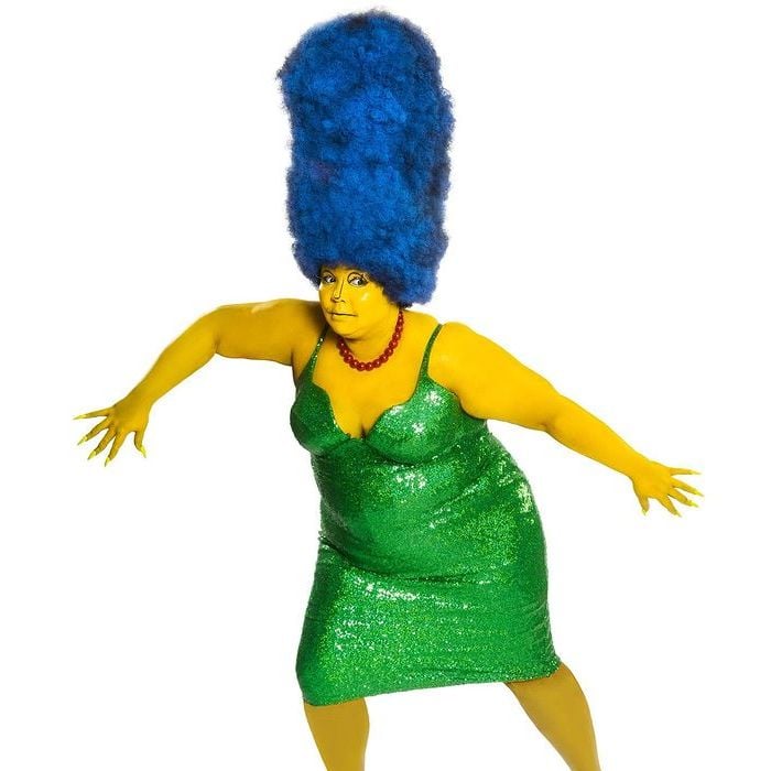 Lizzo arrasou como  Marge Simpson no Halloween 2022 