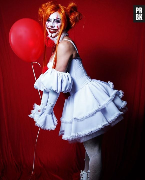 Gabi Martins foi de versão sexy do palhaço de "It"