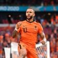O atacante da seleção da Holanda  Memphis Depay (Barcelona) 