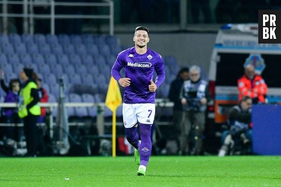 Atacante da seleção da Sérvia Luka Jovic (Fiorentina)