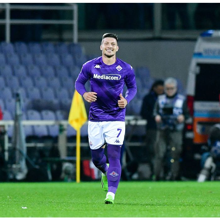 Atacante da seleção da Sérvia Luka Jovic (Fiorentina)