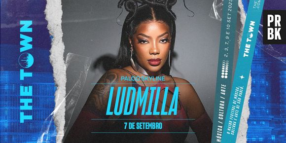 Ludmilla se apresenta no The Town, no Palco Skyline, em 7 de setembro