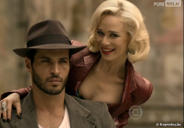 Aurora (Mariana Ximenes) e Davi (Leandro Lima) são o casal mais fofinho de "Joia Rara"!