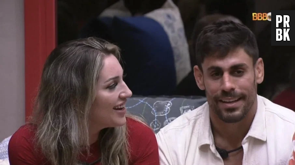 Amanda e Cara de Sapato se aproximaram no "BBB23" e já são shippados por algumas pessoas