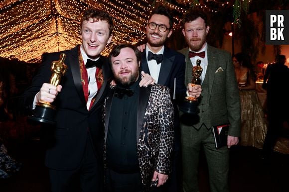 Oscar 2023: Os diretores de melhor curta-metragem, "An Irish Goodbye", usaram seu discurso de aceitação para cantar uma versão de "Parabéns pra você" para uma das estrelas do filme, James Martin