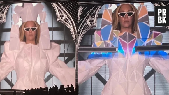 Beyoncé usou vestido que se transforma e muda de cor em show da turnê Renaissance