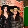 Marcela Mc Gowan e Luiza Martins combinaram os looks juninos