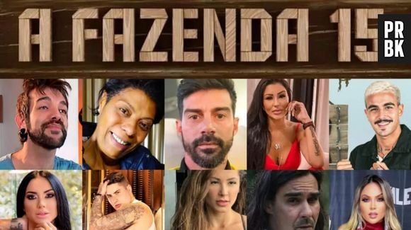 Participantes de "A Fazenda 15" se beijam