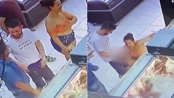 Casal é flagrado fazendo sexo oral em fila de açougue e vídeo viraliza. Saiba o que vai acontecer!