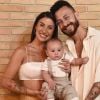 Bianca Andrade e Fred Bruno são pais de Cris