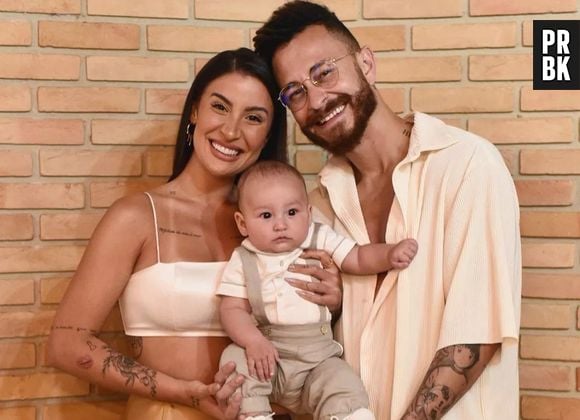 Bianca Andrade e Fred Bruno são pais de Cris