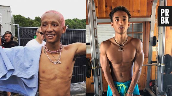 Antes e depois de Jaden Smith