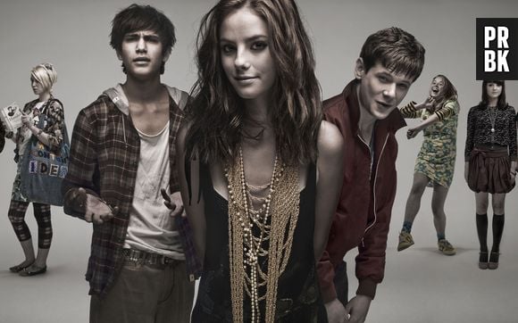 Freddie (Luke Pasqualino), Effie (Kaya Scodelario) e Cook (Jack O'Connell) de "Skins UK" formam um dos triângulos mais amados das séries!