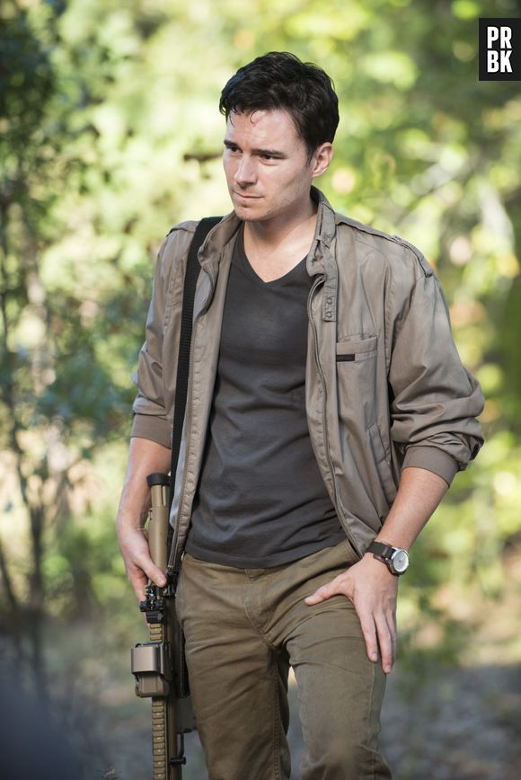 Aiden (Daniel Bonjour) era um dos personagens mais arrogantes de Alexandria em "The Walking Dead"
