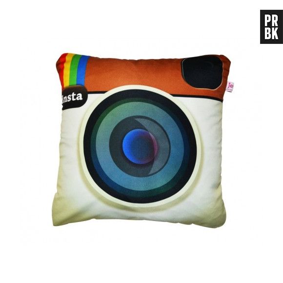 Almofada fofa com a logo do Instagram