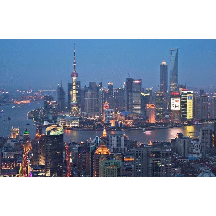  Xangai (China) &amp;eacute; uma cidade lotada! 