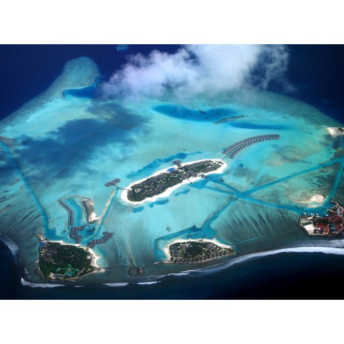  Quem n&amp;atilde;o gostaria de conhecer as Ilhas Maldivas? 