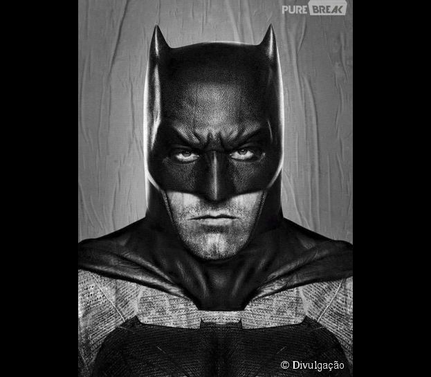 Ben Affleck aparece com o capuz do Batman, em nova imagem de "Batman V Superman: A Origem da Justi&ccedil;a"