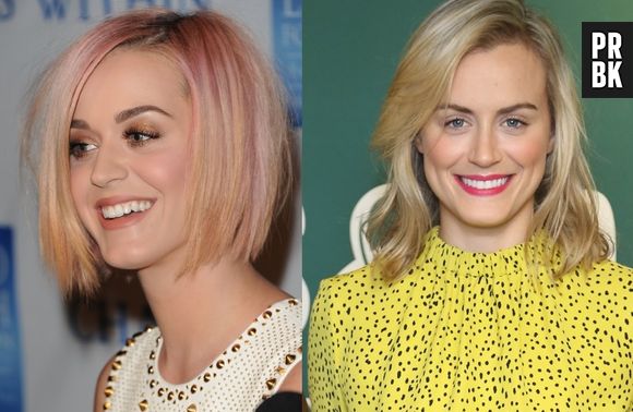 Ao longo da carreira, Katy Perry assumiu vários estilos. Um deles a deixou a cara da Taylor Schilling