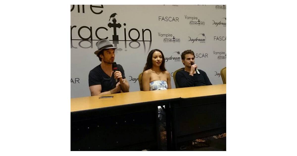 Ian Somerhalder, Kat Graham e Paul Wesley responderam perguntas dos fãs