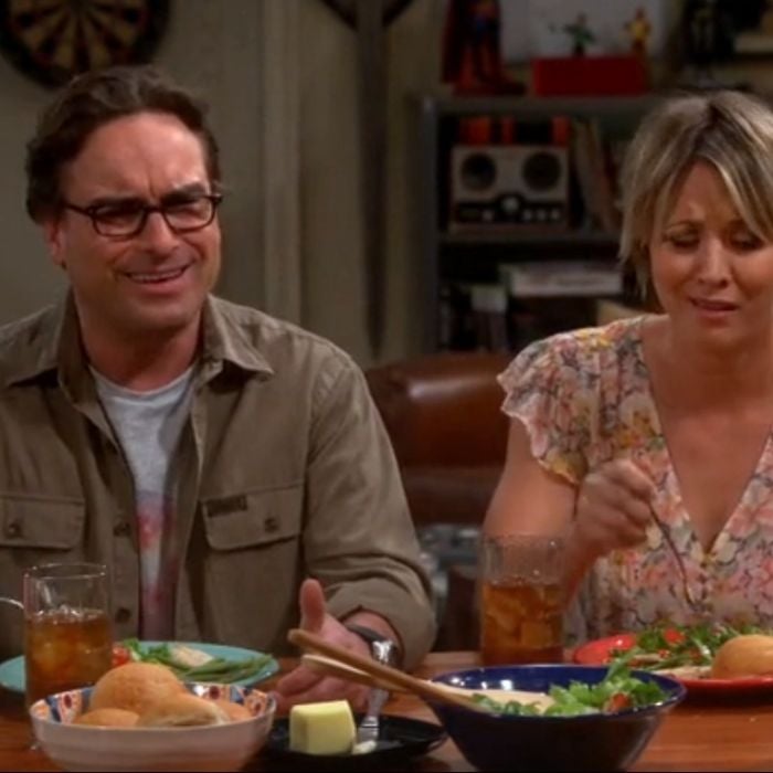 Em &quot;The Big Bang Theory&quot;, Leonard (Johnny Galecki) e Penny (Kaley Cuoco) resolveram organizar seu casamento