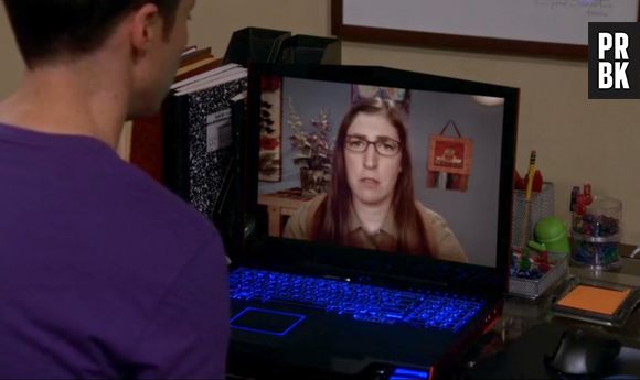 Amy (Mayim Bialik) terminou com Sheldon (Jim Parsons) em "The Big Bang Theory"