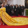  Vestido de Rihanna no Met Gala deu muito o que falar nas redes sociais 