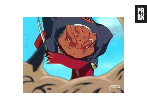 Não foi fácil para Naruto derrotar o ninja da vila da areia, Gaara