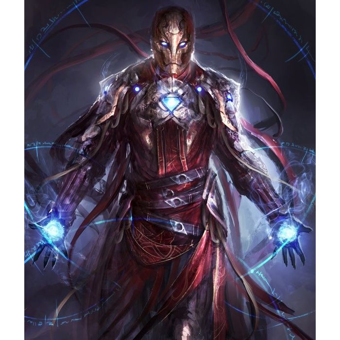  Homem de Ferro, de &quot;Os Vingadores 2: A Era de Ultron&quot;, ficou parecendo um sacerdote e agora veste roupas 