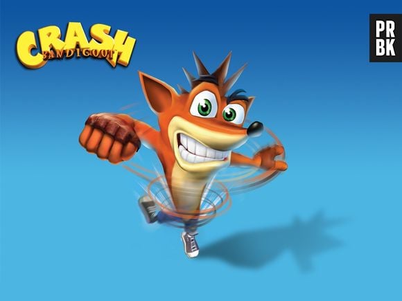 "Crash Bandicoot" é o nome do protagonista da série homônima