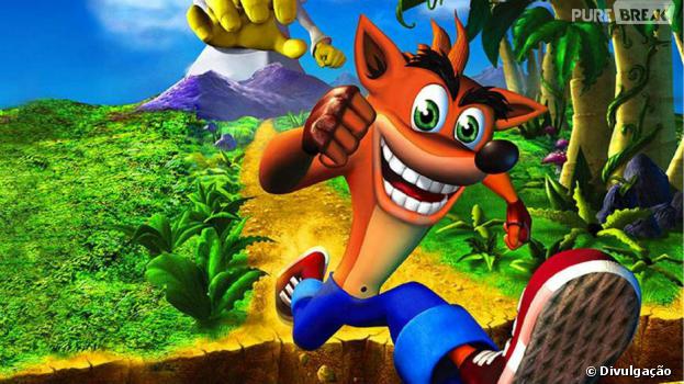 "Crash Bandicoot" era exclusivo de Playstation e o principal jogo do videogame