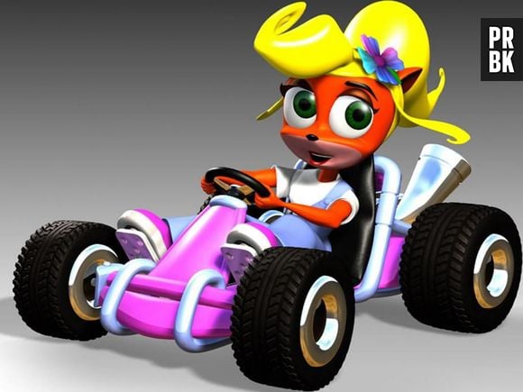 Coco Bandicoot é a irmazinha inteligente de Crash