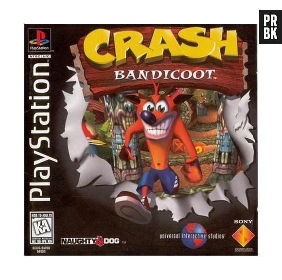 "Crash Bandicoot" foi sucesso no Playstation